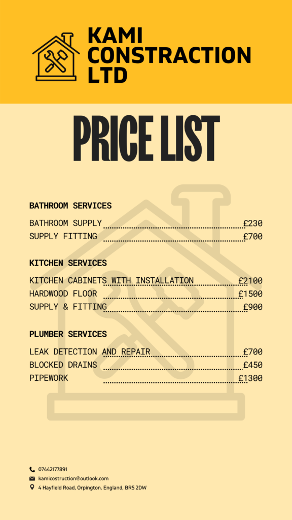 Kami Construction Brochure